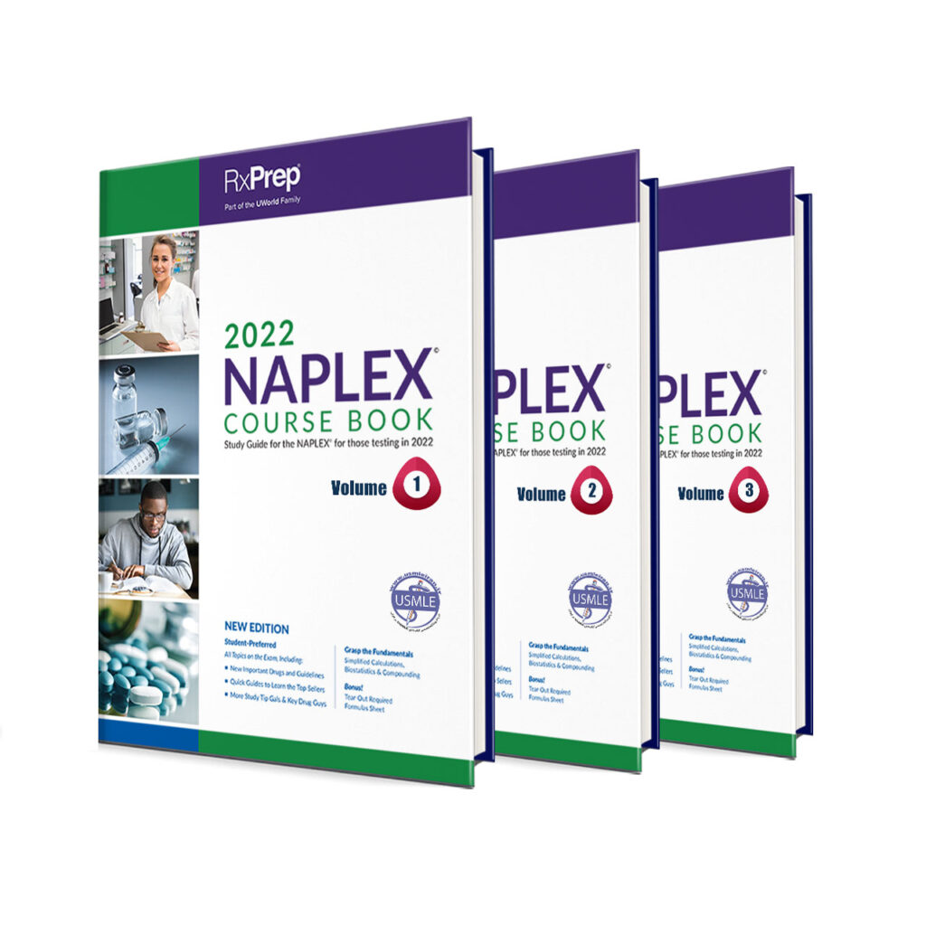 خرید کتاب RxPrep's 2022 Naplex Course Book انتشارات USMLEIRAN